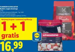 Lidl FLAMMENCO/GRILL&FUN Brykiet z węgla drzewnego oferta