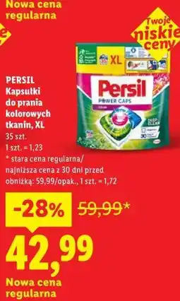 Lidl PERSIL Kapsułki do prania kolorowych tkanin, XL oferta