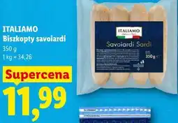 Lidl ITALIAMO Biszkopty savoiardi oferta