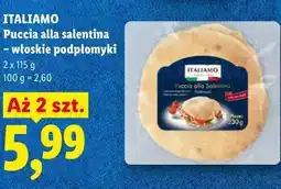 Lidl ITALIAMO Puccia alla salentina - włoskie podpłomyki oferta