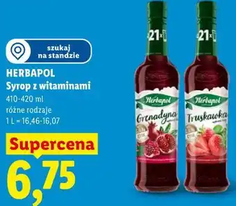 Lidl HERBAPOL Syrop z witaminami oferta