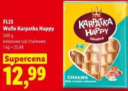Lidl Flis Wafle Karpatka Happy oferta