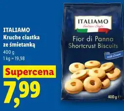 Lidl ITALIAMO Kruche ciastka ze śmietanką oferta