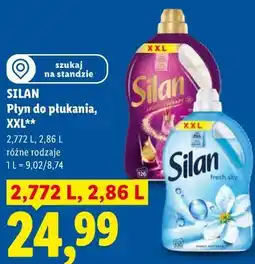 Lidl Silan Płyn do płukania, XXL oferta