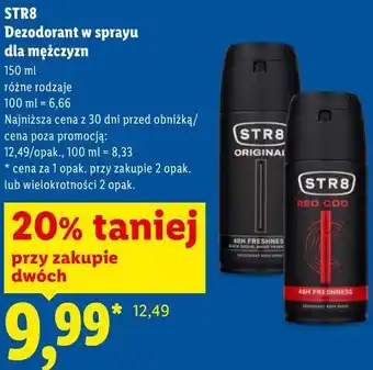 Lidl STR8 Dezodorant w sprayu dla mężczyzn oferta