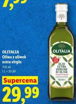 Lidl OLITALIA Oliwa z oliwek extra virgin oferta