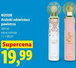 Lidl Nusuk Arabski odświeżacz powietrza oferta