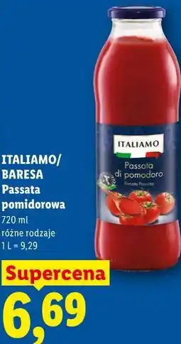 Lidl ITALIAMO/BARESA Passata pomidorowa oferta
