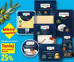 Lidl Wszystkie sery Italiamo oferta