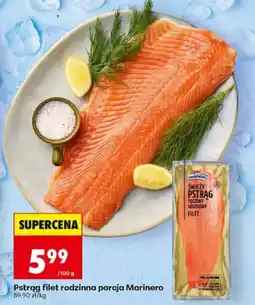 Biedronka Pstrąg filet rodzinna porcja Marinero oferta