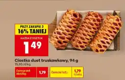 Biedronka Ciastko duet truskawkowy oferta