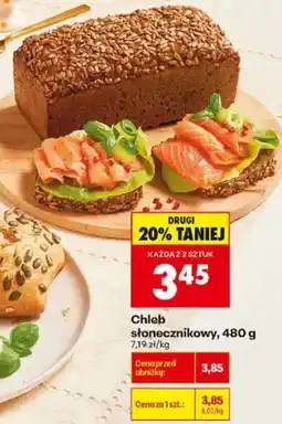 Biedronka Chleb słonecznikowy oferta