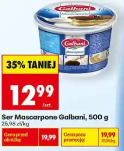 Biedronka Ser Mascarpone Galbani oferta
