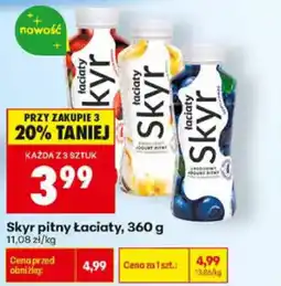 Biedronka Skyr pitny Łaciaty oferta
