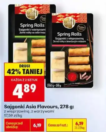 Biedronka Sajgonki Asia Flavours oferta