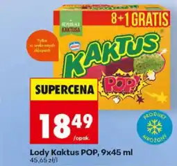 Biedronka Lody Kaktus POP oferta