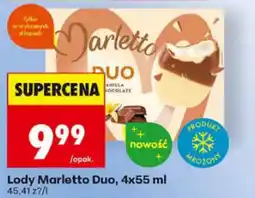 Biedronka Lody Marletto Duo oferta