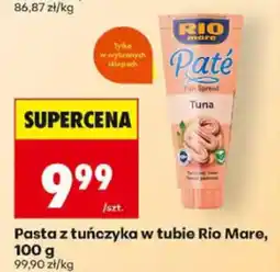 Biedronka Pasta z tuńczyka w tubie Rio Mare oferta