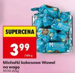 Biedronka Michałki kokosowe Wawel oferta