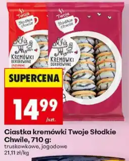 Biedronka Ciastka kremówki Twoje Słodkie Chwile oferta