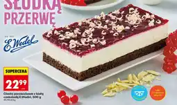 Biedronka Ciasto porzeczkowe z białą czekoladą E.Wedel oferta