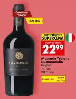 Biedronka Masseria Trajone Susumaniello Puglia oferta