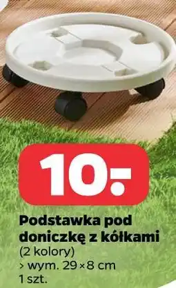 Netto Podstawka pod doniczkę z kółkami (wym. 29x8 cm) oferta