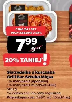 Netto Skrzydełka z kurczaka Grill Bar Sztuka Mięsa oferta