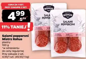 Netto Salami pepperoni Mistrz Rohus oferta