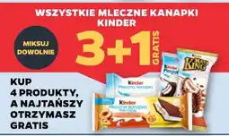 Netto Wszystkie mleczne kanapki Kinder oferta