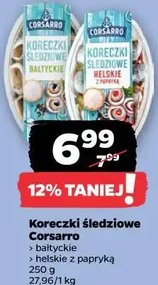 Netto Koreczki śledziowe Corsarro oferta