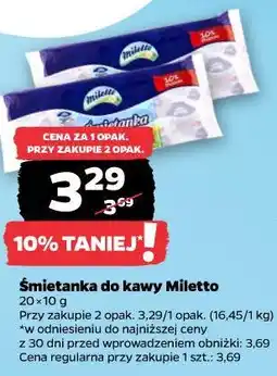 Netto Śmietanka do kawy Miletto oferta