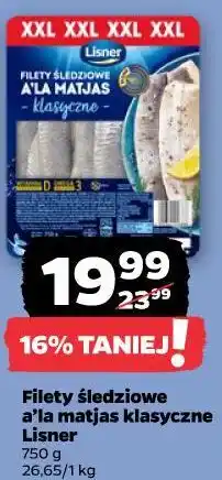 Netto Filety śledziowe a'la matjas klasyczne Lisner oferta