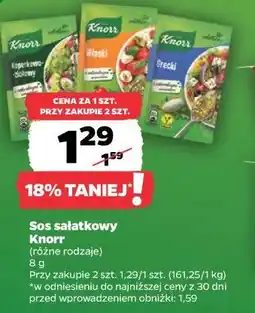 Netto Sos sałatkowy Knorr oferta