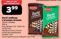 Netto Rurki waflowe z kremem Ariante oferta