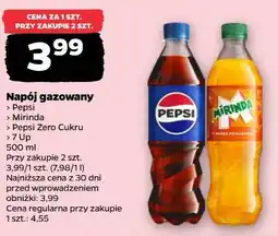 Netto Napój gazowany Pepsi, Mirinda, Pepsi Zero Cukru, 7 Up oferta