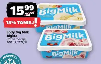 Netto Lody Big Milk Algida oferta