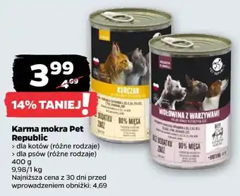 Netto Karma mokra Pet Republic oferta