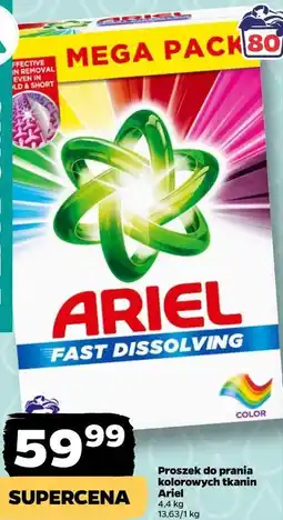 Netto Proszek do prania kolorowych tkanin Ariel oferta