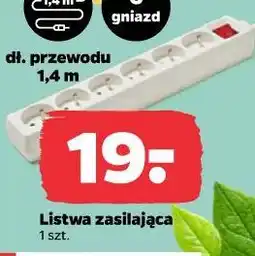 Netto TECHLINER Listwa zasilająca oferta