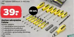 Netto TECHLINER Zestaw wkrętaków i bitów oferta