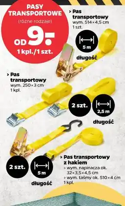 Netto TECHLINER Pas transportowy oferta