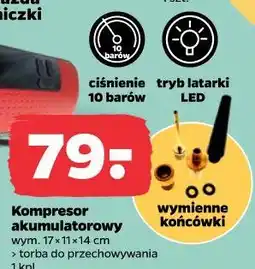 Netto TECHLINER Kompresor akumulatorowy oferta