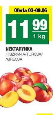 Spar Nektarynka Hiszpania/Turcja/Grecja oferta
