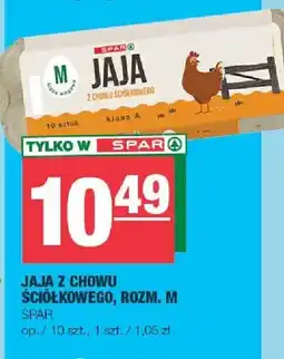 Spar Jaja z chowu ściółkowego rozm. M oferta