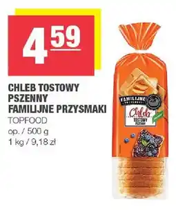 Spar Chleb tostowy pszenny Familijne Przysmaki oferta