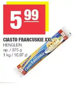 Spar Ciasto francuskie XXL Henglein oferta