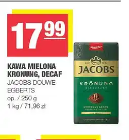 Spar Kawa mielona Decaf Jacobs oferta