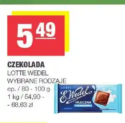 Spar Czekolada Lotte Wedel oferta