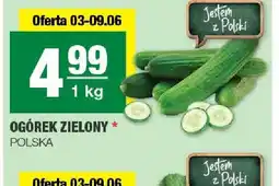 Spar Ogórek zielony Polska oferta